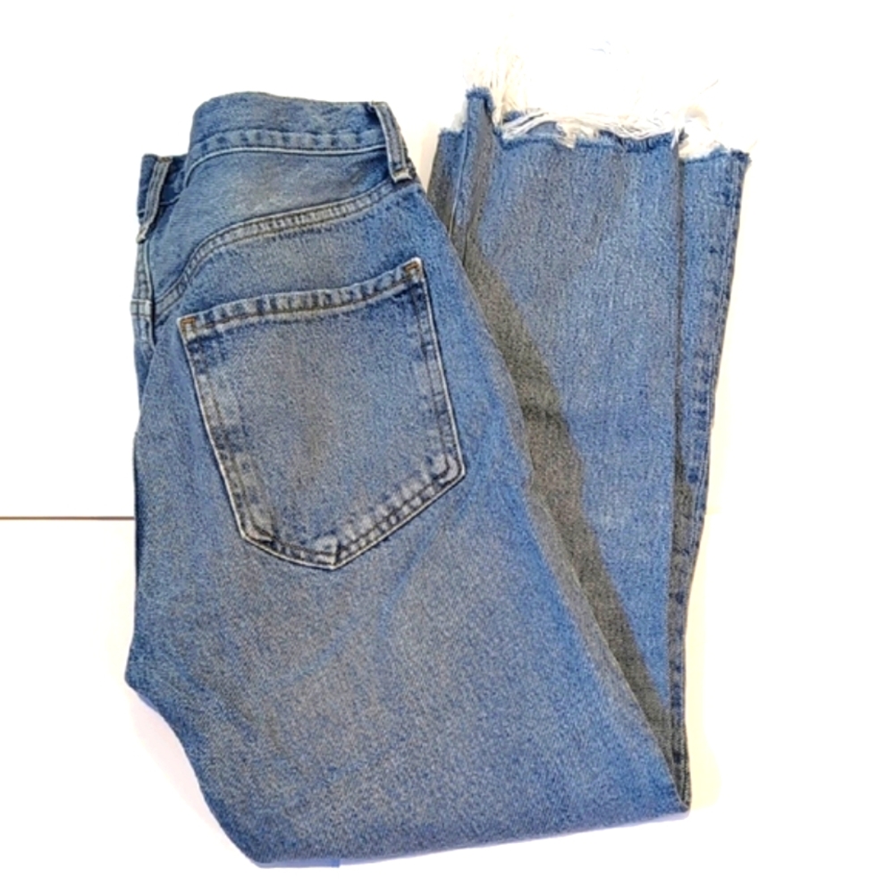 Agolde Riley Straight Crop Jeans Size 26